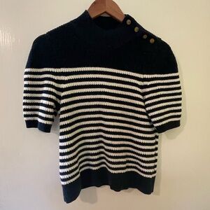 Anthropologie Cute Striped Knit Top